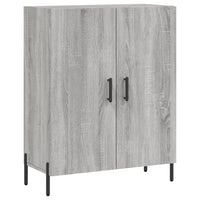 Credenza Grigio Sonoma 69,5x34x180 cm in Legno Multistrato 3198223