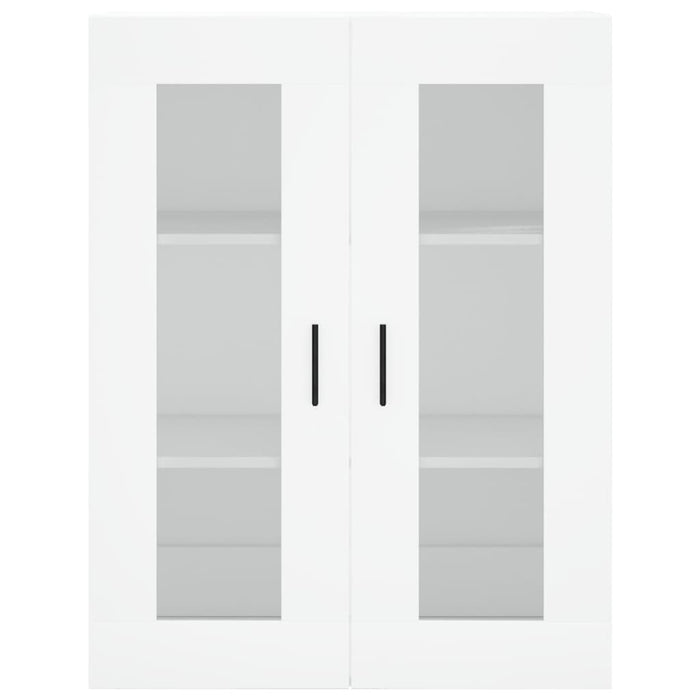 Credenza cassettiera mobile contenitore organizer cucina soggiorno salotto alto 695 x 34 x 180 cm legno ingegnerizzato bianco 02_0032697