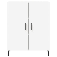 Credenza cassettiera mobile contenitore organizer cucina soggiorno salotto alto 695 x 34 x 180 cm legno ingegnerizzato bianco 02_0032697