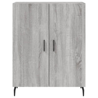 Credenza Grigio Sonoma 69,5x34x180 cm in Legno Multistrato 3198231