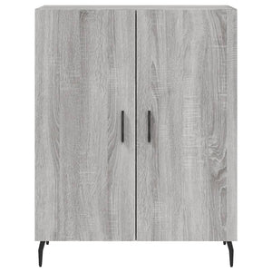 Credenza Grigio Sonoma 69,5x34x180 cm in Legno Multistrato 3198231