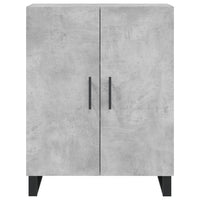 Credenza-Buffet-Armadio da cucina Grigio Cemento 69,5x34x180 cm in Legno Multistrato 489705