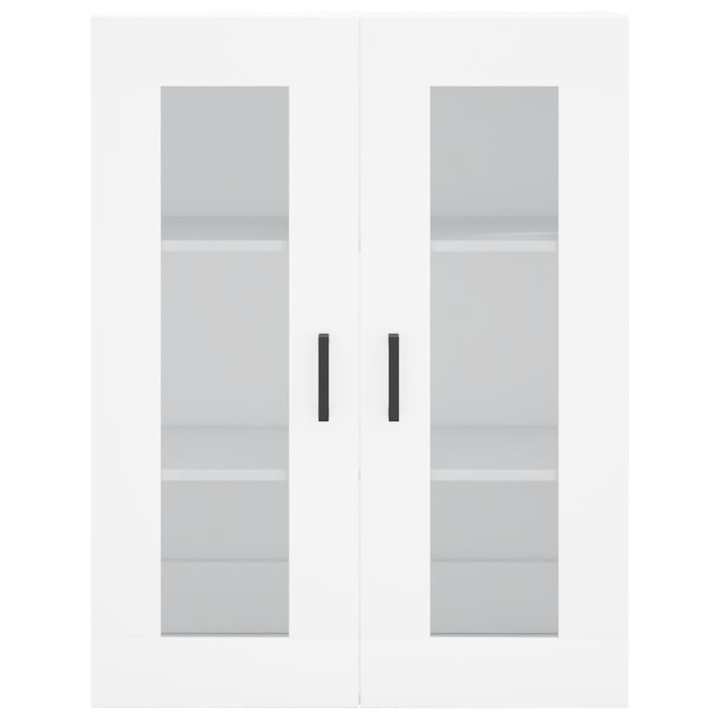 Credenza Bianca 69,5x34x180 cm in Legno Multistrato 3198273