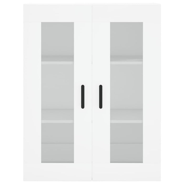 Credenza Bianca 69,5x34x180 cm in Legno Multistrato 3198281