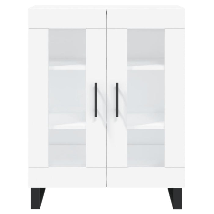 Credenza Bianca 69,5x34x180 cm in Legno Multistrato 3198297