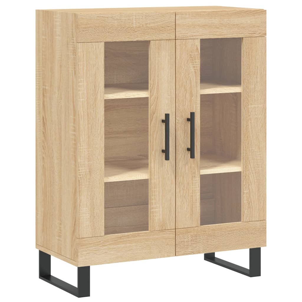 Credenza Rovere Sonoma 69,5x34x180 cm in Legno Multistrato 3198300