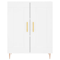 Credenza Bianca 69,5x34x180 cm in Legno Multistrato 3198329