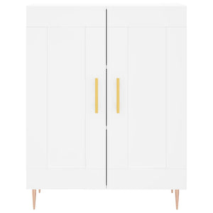 Credenza Bianca 69,5x34x180 cm in Legno Multistrato 3198329