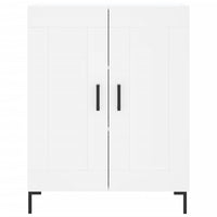 Credenza Bianca 69,5x34x180 cm in Legno Multistrato 3198337