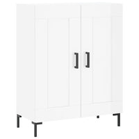 Credenza Bianco Lucido 69,5x34x180 cm in Legno Multistrato 3198339