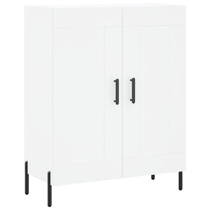 Credenza-Buffet-Armadio da cucina Bianca 69,5x34x180 cm in Legno Multistrato 670833
