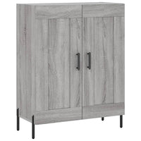 vidaXL Credenza Grigio Sonoma 69,5x34x180 cm in Legno Multistrato