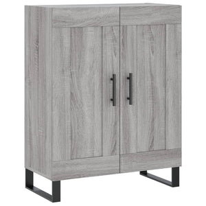 vidaXL Credenza Grigio Sonoma 69,5x34x180 cm in Legno Multistrato