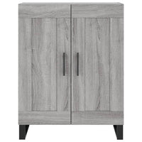vidaXL Credenza Grigio Sonoma 69,5x34x180 cm in Legno Multistrato