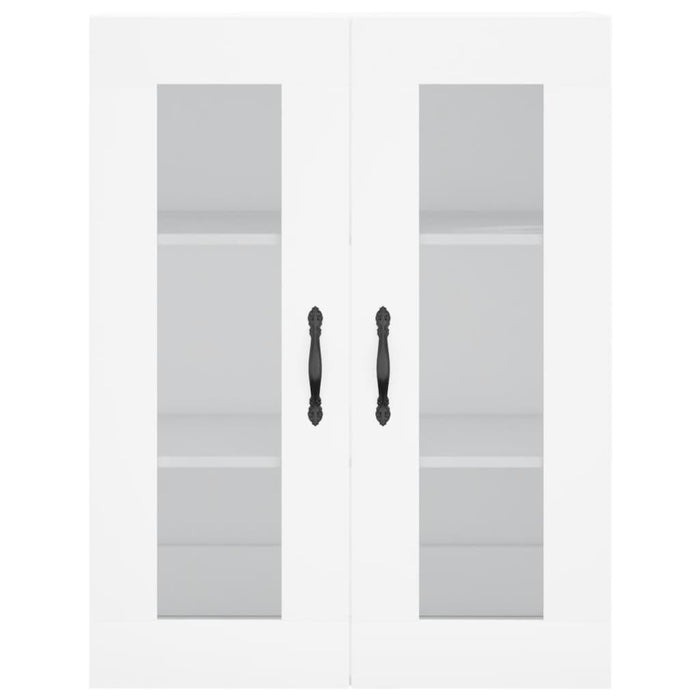 Credenza Bianca 69,5x34x180 cm in Legno Multistrato 3198369