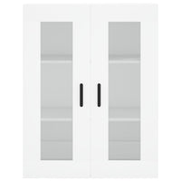 Credenza Bianca 69,5x34x180 cm in Legno Multistrato 3198409