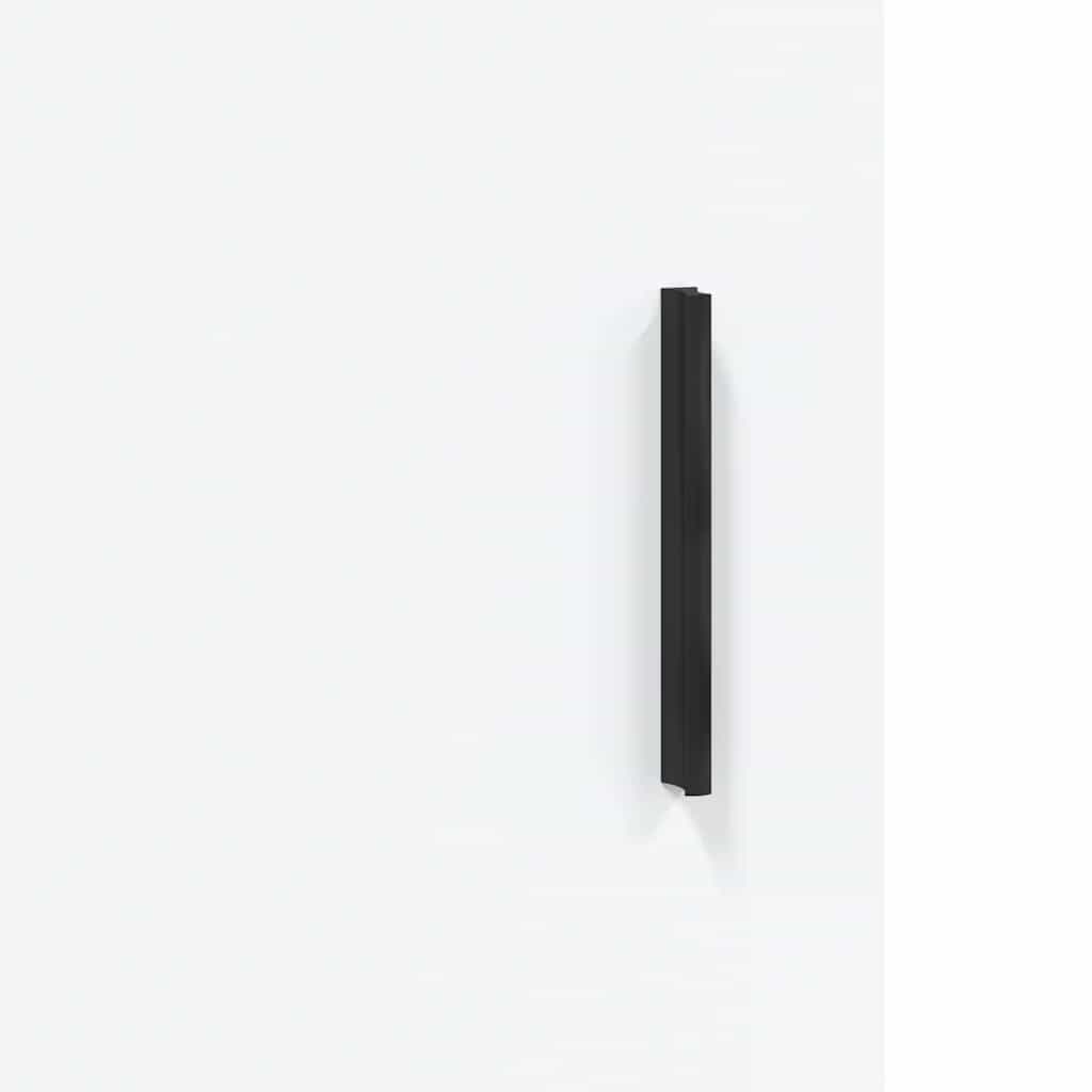 Credenza-Buffet-Armadio da cucina Bianca 69,5x34x180 cm in Legno Multistrato 141500