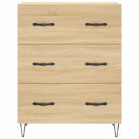 vidaXL Credenza Rovere Sonoma 69,5x34x180 cm in Legno Multistrato