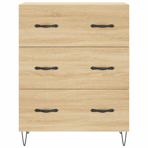 Credenza Rovere Sonoma 69,5x34x180 cm in Legno Multistrato 3198436