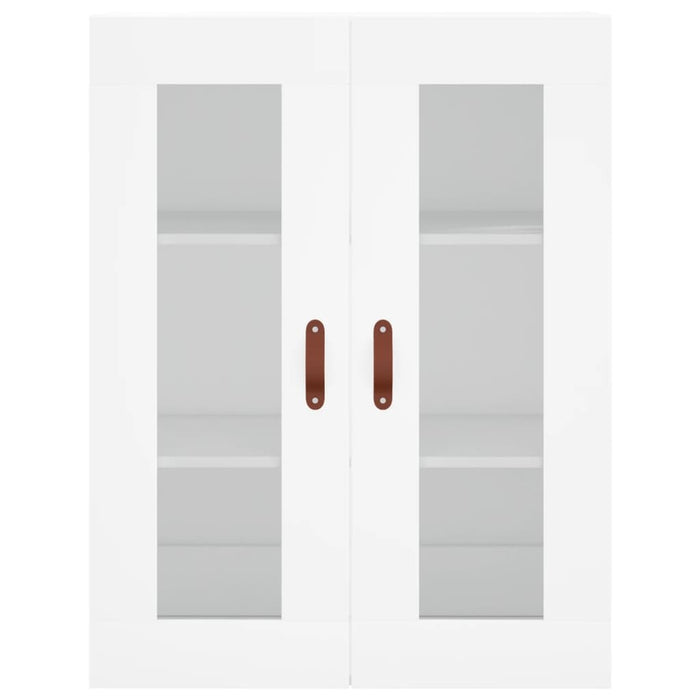 Credenza Bianca 69,5x34x180 cm in Legno Multistrato 3198441