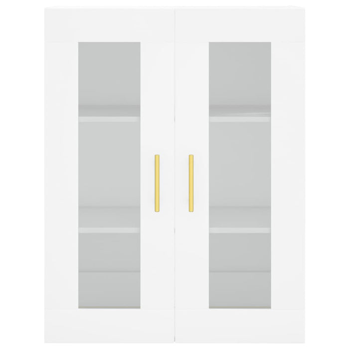 Credenza Bianca 69,5x34x180 cm in Legno Multistrato 3198457