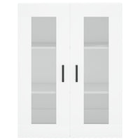 Credenza Bianca 69,5x34x180 cm in Legno Multistrato 3198465