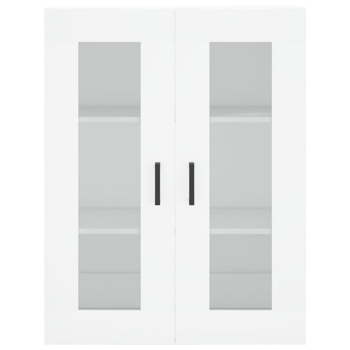 Credenza Bianca 69,5x34x180 cm in Legno Multistrato 3198465