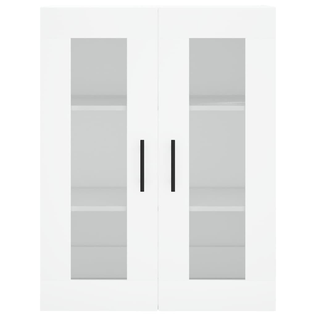 Credenza cassettiera mobile contenitore organizer cucina soggiorno salotto alto 695 x 34 x 180 cm legno ingegnerizzato bianco 02_0032630