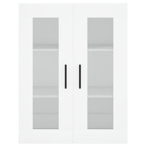 Credenza Bianca 69,5x34x180 cm in Legno Multistrato 3198489