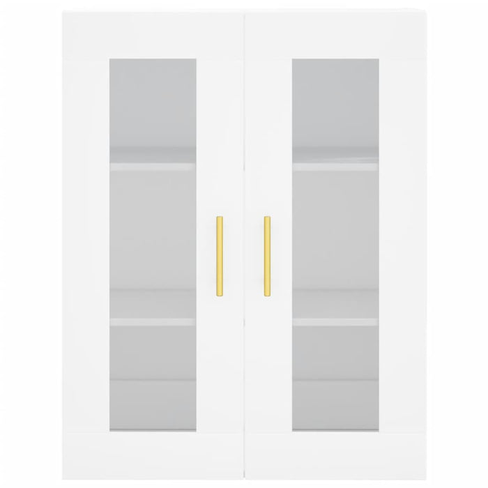 Credenza Bianca 69,5x34x180 cm in Legno Multistrato 3198521