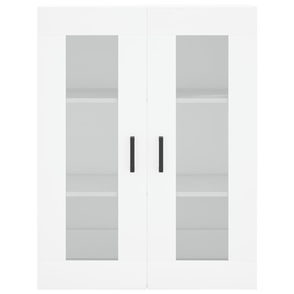 Credenza Bianca 69,5x34x180 cm in Legno Multistrato 3198529