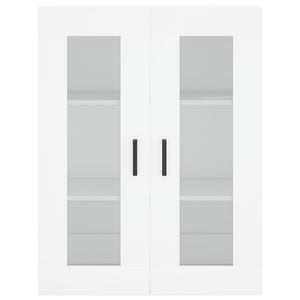 Credenza Bianca 69,5x34x180 cm in Legno Multistrato 3198529