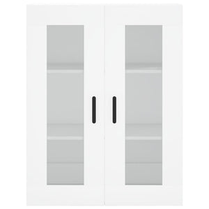 Credenza Bianca 69,5x34x180 cm in Legno Multistrato 3198537