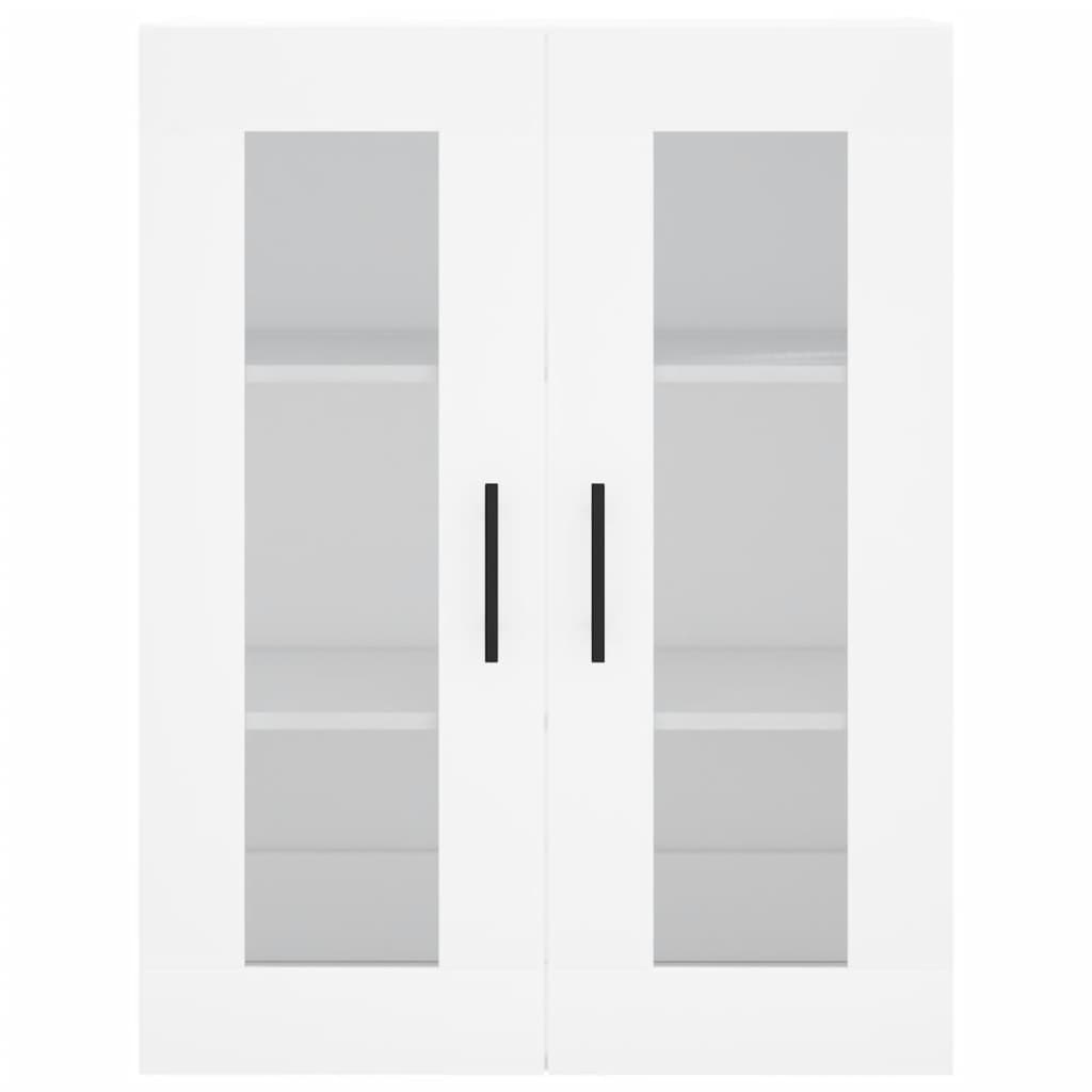 Credenza Bianca 69,5x34x180 cm in Legno Multistrato 3198553