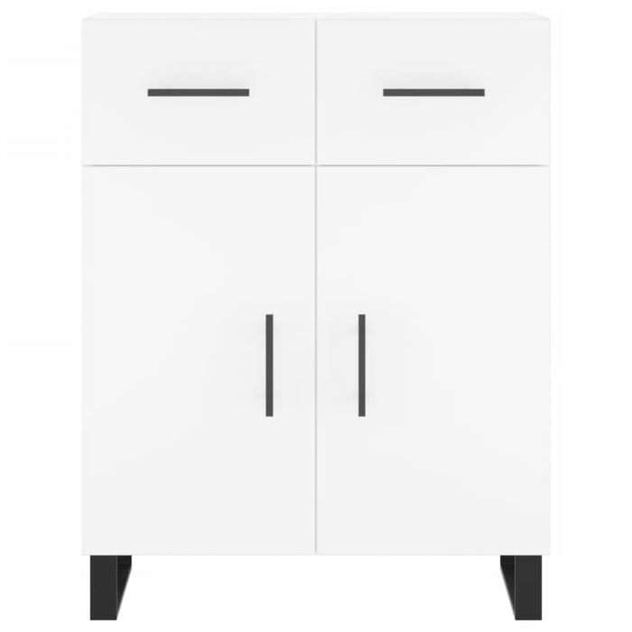 Credenza Bianca 69,5x34x180 cm in Legno Multistrato 3198553