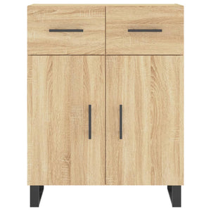 Credenza Rovere Sonoma 69,5x34x180 cm in Legno Multistrato 3198556