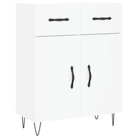 Credenza Bianca 69,5x34x180 cm in Legno Multistrato 3198561