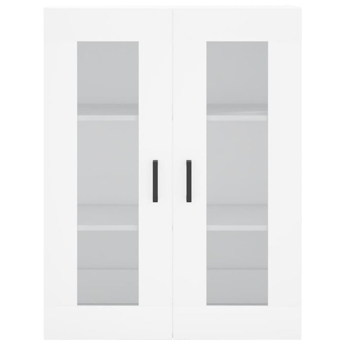 Credenza Bianca 69,5x34x180 cm in Legno Multistrato 3198593