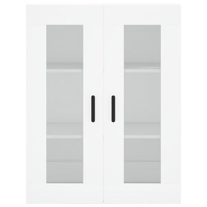 Credenza Bianca 69,5x34x180 cm in Legno Multistrato 3198601