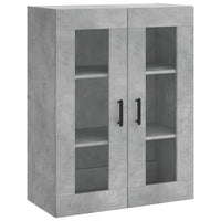 Credenza Grigio Cemento 69,5x34x180 cm in Legno Multistrato 3198605