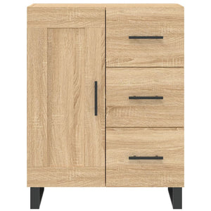 vidaXL Credenza Rovere Sonoma 69,5x34x180 cm in Legno Multistrato