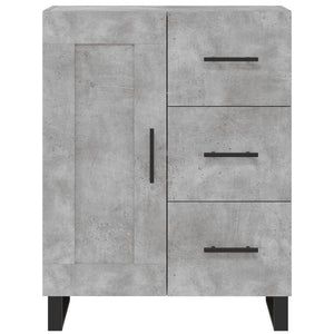 Credenza Grigio Cemento 69,5x34x180 cm in Legno Multistrato 3198685