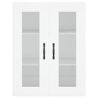 Credenza Bianca 69,5x34x180 cm in Legno Multistrato 3198689