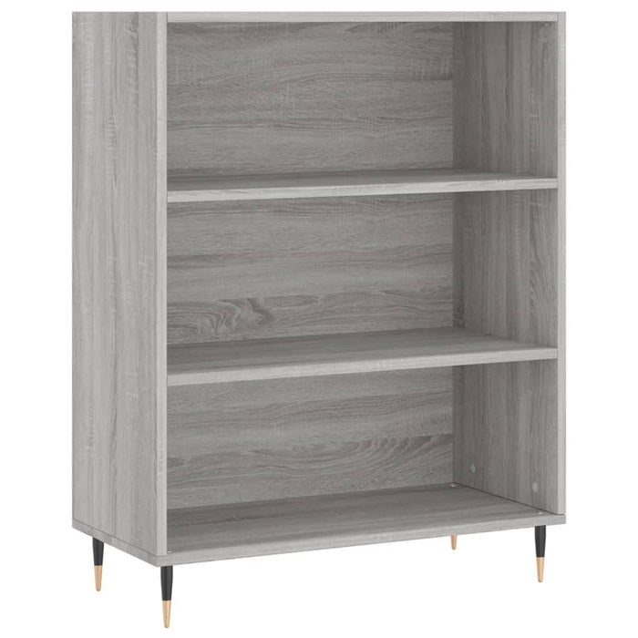 Credenza Grigio Sonoma 69,5x34x180 cm in Legno Multistrato 3198711