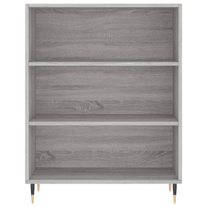 Credenza Grigio Sonoma 69,5x34x180 cm in Legno Multistrato 3198711