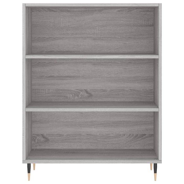 Credenza Grigio Sonoma 69,5x34x180 cm in Legno Multistrato 3198711