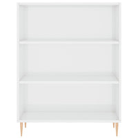 Credenza Bianco Lucido 69,5x34x180 cm in Legno Multistrato 3198715