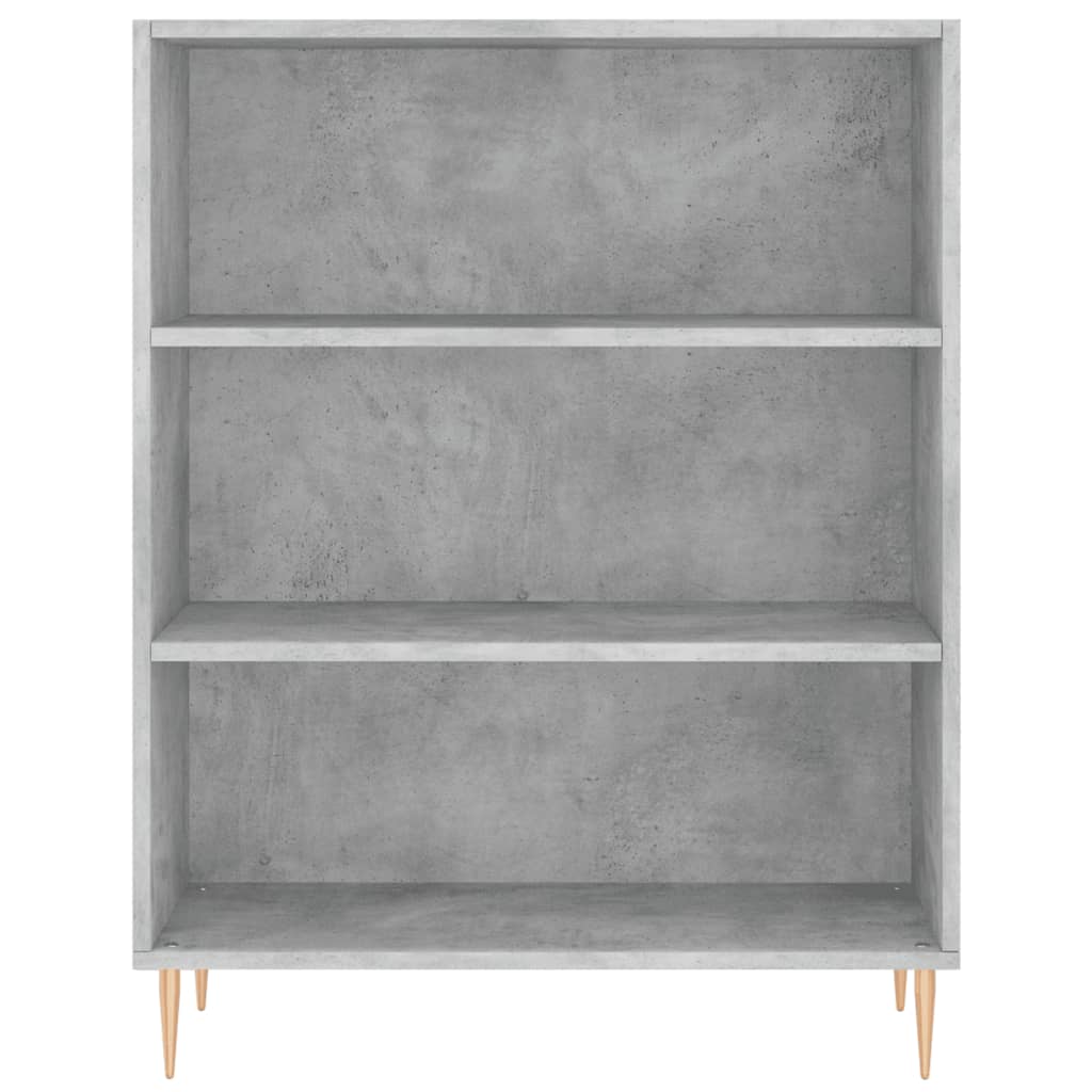 Credenza Grigio Cemento 69,5x34x180 cm in Legno Multistrato 3198717