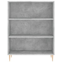 Credenza Grigio Cemento 69,5x34x180 cm in Legno Multistrato 3198717
