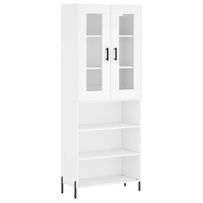 Credenza Bianca 69,5x34x180 cm in Legno Multistratocod mxl 77987